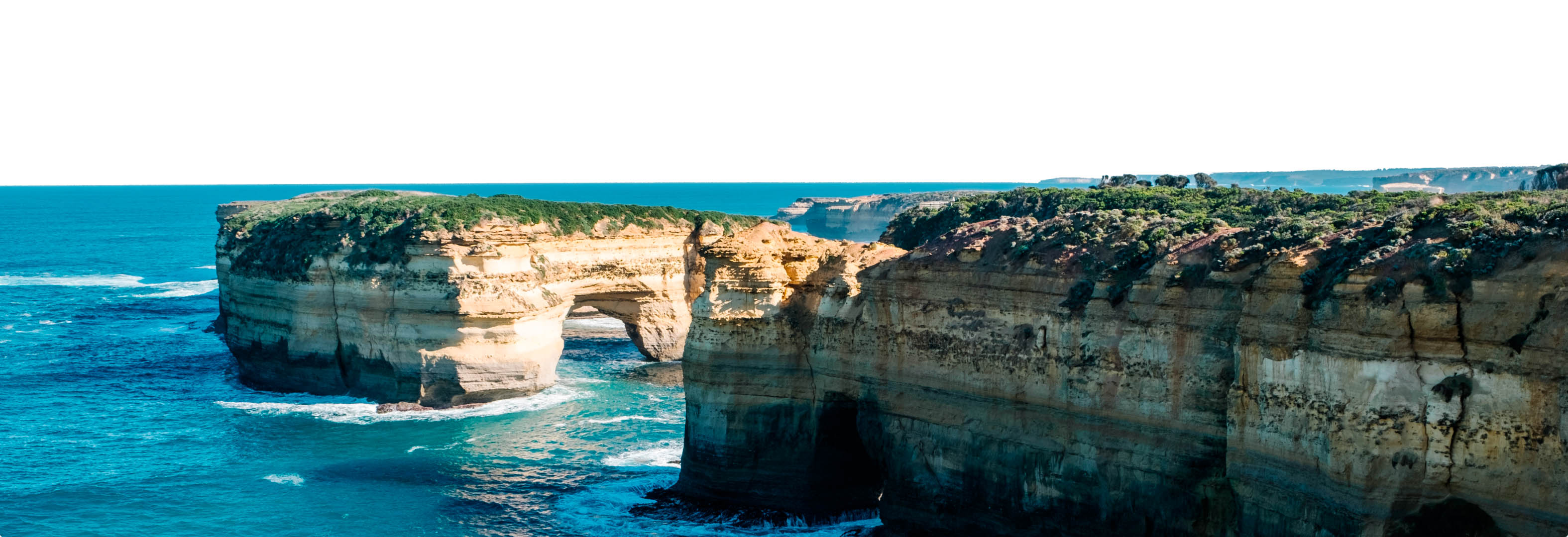 Coast of the ocean in Sydney, New South Wales